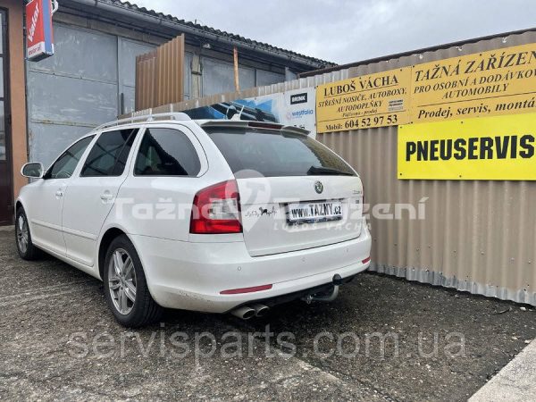 Оцинкований фаркоп на Skoda Octavia A5 2005-2012 (Шкода Октавія А5) - Зображення 4