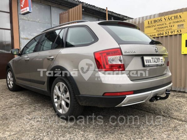 Польський фаркоп на Skoda Octavia A7 2013-2020 (Шкода Октавія А7) - Зображення 10