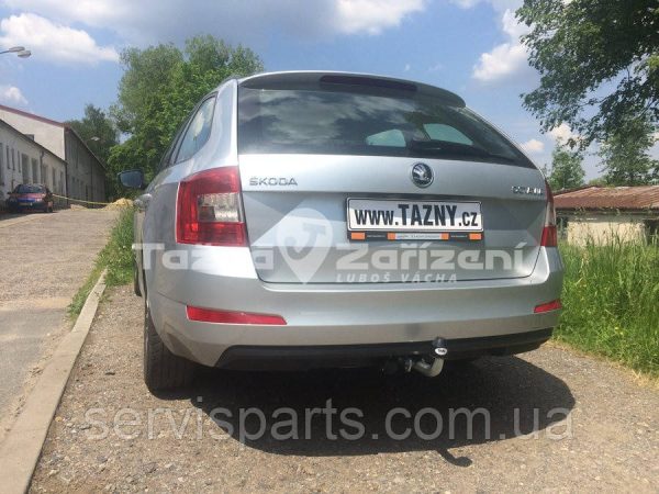 Оцинкований фаркоп на Skoda Octavia A7, Scout 2013-2020 (Шкода Октавія А7) - Зображення 6