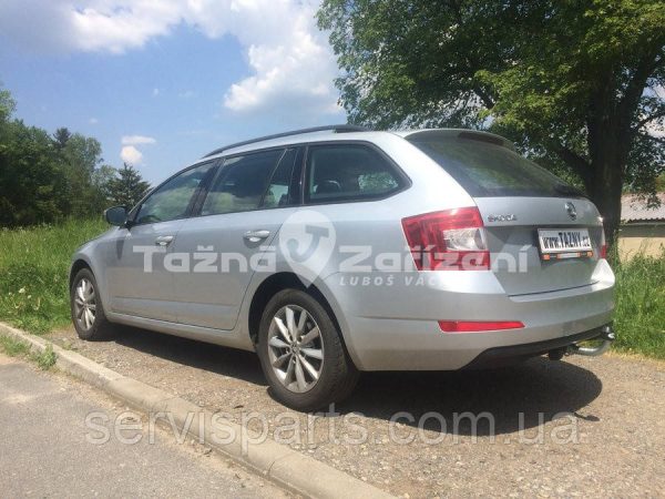 Оцинкований фаркоп на Skoda Octavia A7, Scout 2013-2020 (Шкода Октавія А7) - Зображення 7