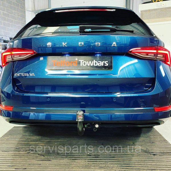 Швидкоз'ємний фаркоп на Skoda Octavia A8 2020- на ключах - Зображення 3