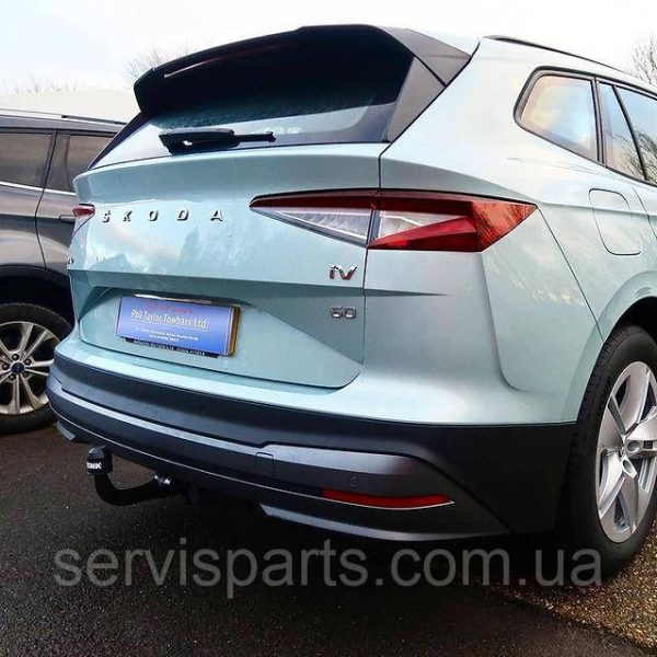 Швидкознімний фаркоп на Skoda Enyaq iV 2020- (Шкода Еніак) на ключі - Зображення 5
