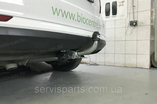 Оцинкований фаркоп на Skoda Rapid 2012-2020 (Rapid Spaceback) - Зображення 8
