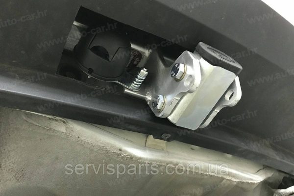 Оцинкований фаркоп на Skoda Rapid 2012-2020 (Rapid Spaceback) Швидкознімний автомат на ручці - Зображення 10