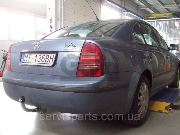 Словацький фаркоп на Skoda Superb I 2002-2008 (Шкода Суперб) - Зображення 3