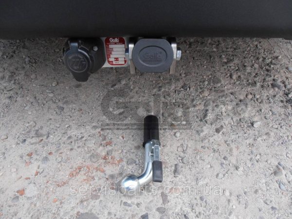 Шкідливий фаркоп на Skoda Superb I 2002-2008 (Шкода Суперб) Швидкознімний автомат на ручці - Зображення 5