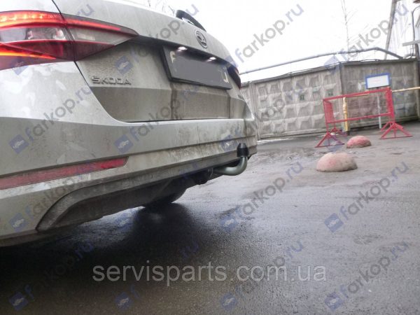 Оцинкований фаркоп на Skoda Superb III 2015- (Шкода Суперб) - Зображення 5