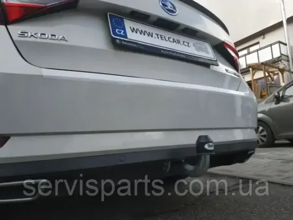 Оцинкований фаркоп на Skoda Superb III 2015- (Шкода Суперб) - Зображення 3