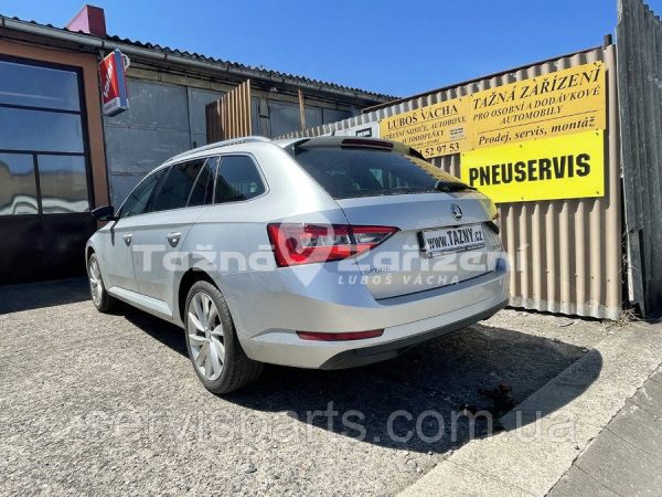 Фаркоп Skoda Superb III 2015-Westfalia на ключах - Зображення 2