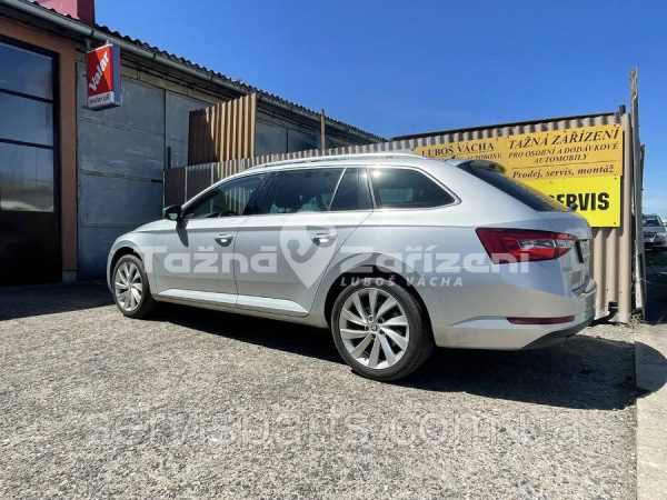 Фаркоп Skoda Superb III 2015-Westfalia на ключах - Зображення 5