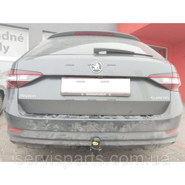 Польський фаркоп на Skoda Superb III 2015- (Шкода Суперб) - Зображення 4