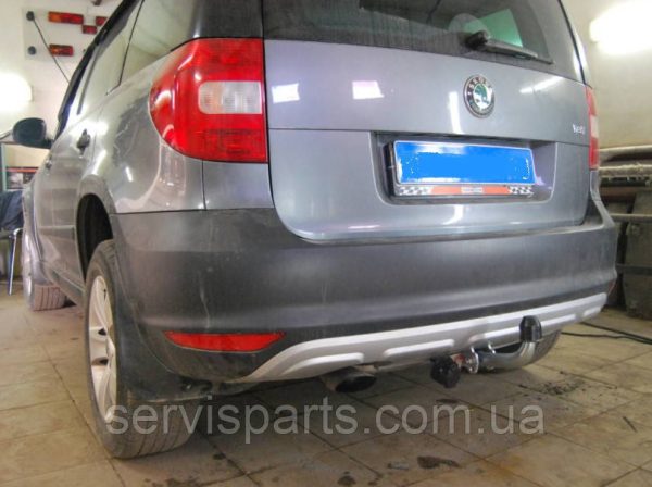 Оцинкований фаркоп на Skoda Yeti 2009- (Шкода Єті) - Зображення 3