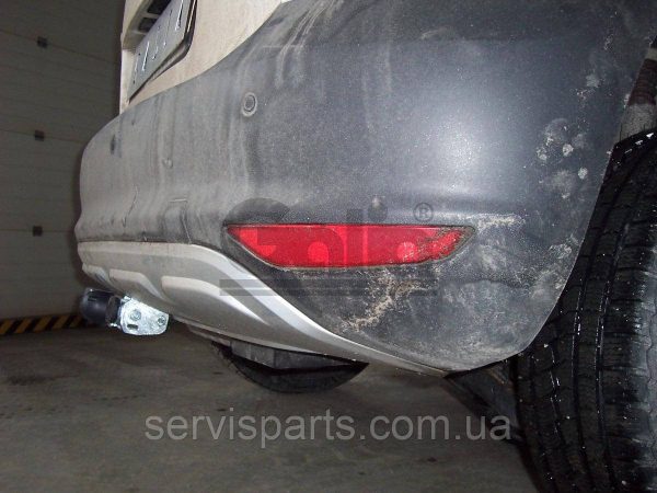 Оцинкований фаркоп на Skoda Yeti 2009- (Шкода Єті) Швидкознімний автомат на ручці - Зображення 10