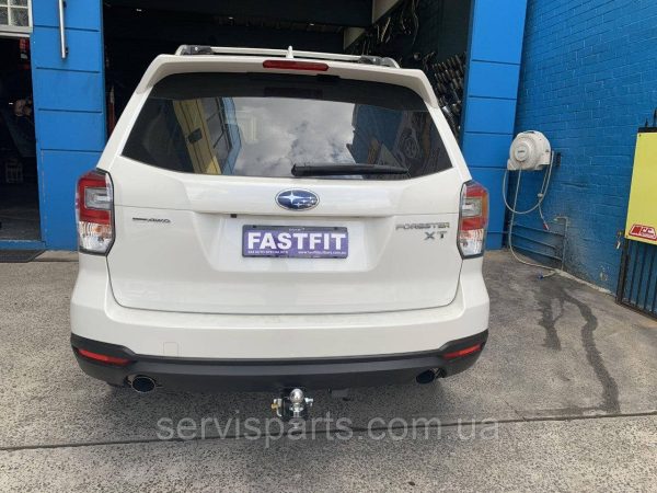 Знімний гак фаркоп на Subaru Forester SH 2008-2012 (Субару Форестер) Американська вставка під квадрат - Зображення 5