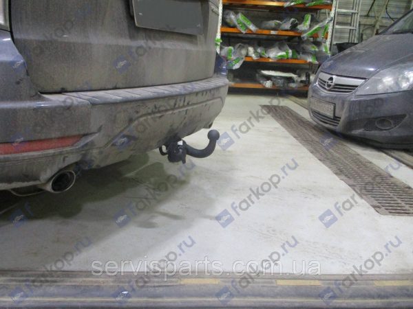 Польський фаркоп на Subaru Forester SH 2008-2012 (Субару Форестер) без підрізу бампера - Зображення 10