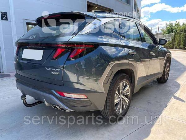 Швидкознімний фаркоп на Hyundai Tucson 2021 - на ключах - Зображення 2