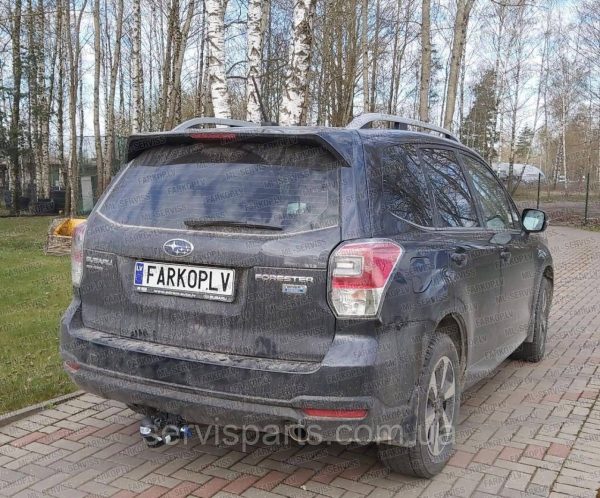 Швидкознімний фаркоп на Subaru Forester SJ 2013-2018 на ключах - Зображення 3