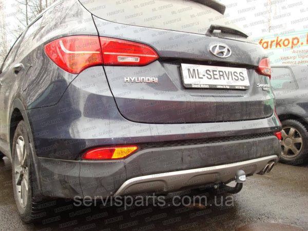 Польський фаркоп Kia Sorento 2013-2015 (Кіа Соренто) для 5місного авто - Зображення 2