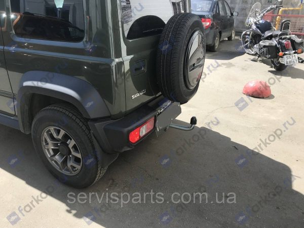 Оцинкований фаркоп на Suzuki Jimny 2019- (Сузукі Джимні) - Зображення 5