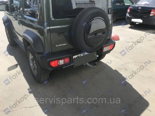 Оцинкований фаркоп на Suzuki Jimny 2019- (Сузукі Джимні) - Зображення 2