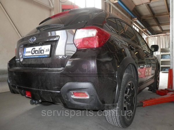 Оцинкований фаркоп на Subaru XV I 2011-2017 (Субару XV) Швидкознімний автомат на ручці - Зображення 3