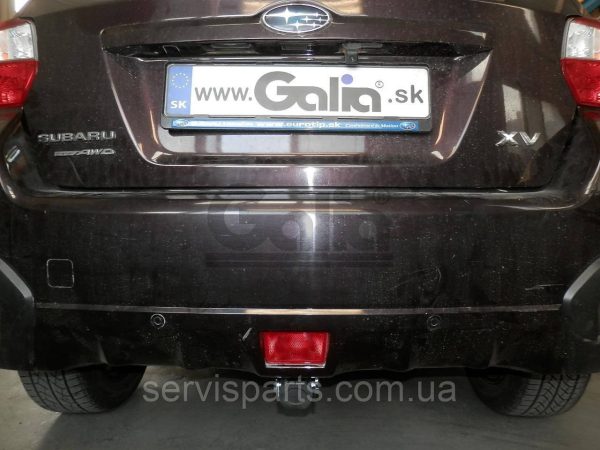 Оцинкований фаркоп на Subaru XV I 2011-2017 (Субару XV) Швидкознімний автомат на ручці - Зображення 4