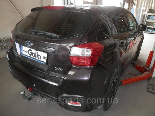 Оцинкований фаркоп на Subaru XV I 2011-2017 (Субару XV) Швидкознімний автомат на ручці - Зображення 5