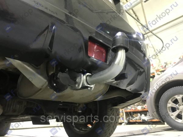 Оцинкований фаркоп на Subaru XV I 2011-2017 (Субару XV) Швидкознімний автомат на ручці - Зображення 7