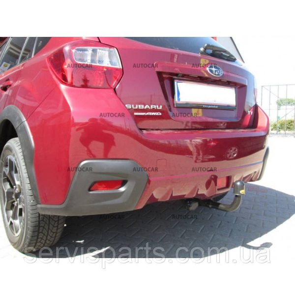 Швидкознімний фаркоп на Subaru XV I 2012-2017 на ключах - Зображення 10