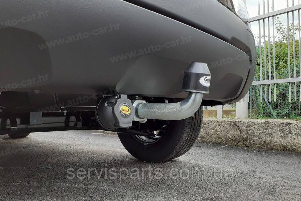 Фаркоп на Renault/Dacia Duster 2017- (Рено/Дачія Дастер) Швидкий автомат на ручці - Зображення 9