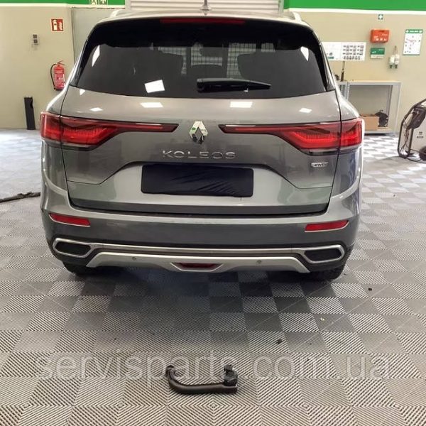 Швидкоз'ємний фаркоп на Renault Koleos II 2017 - на ключах (Рено Колеос)