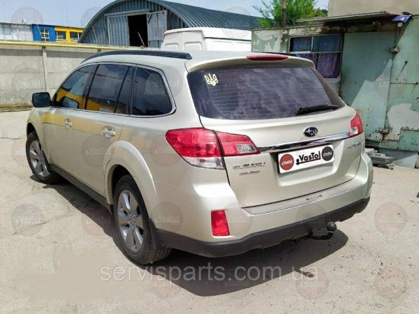 З'ємний гак фаркоп на Subaru Legacy Outback 2009-2015 (Субару Легасі Аутбек)