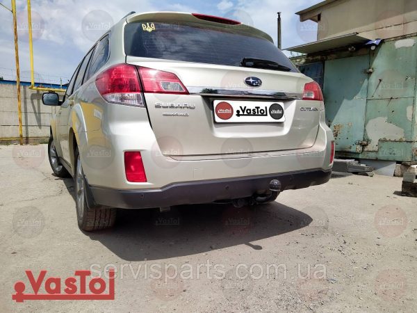 З'ємний гак фаркоп на Subaru Legacy Outback 2009-2015 (Субару Легасі Аутбек) - Зображення 4