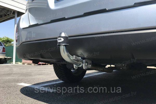 Оцинкований фаркоп на Subaru Legacy Outback 2009-2014 (Субару Аутбек) Швидкознімний автомат на ручці - Зображення 2