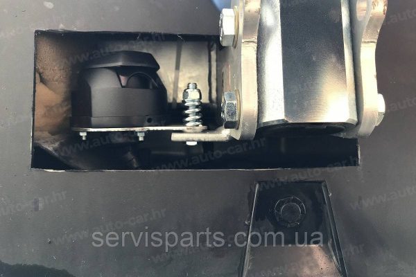 Оцинкований фаркоп на Subaru Legacy Outback 2009-2014 (Субару Аутбек) Швидкознімний автомат на ручці - Зображення 5