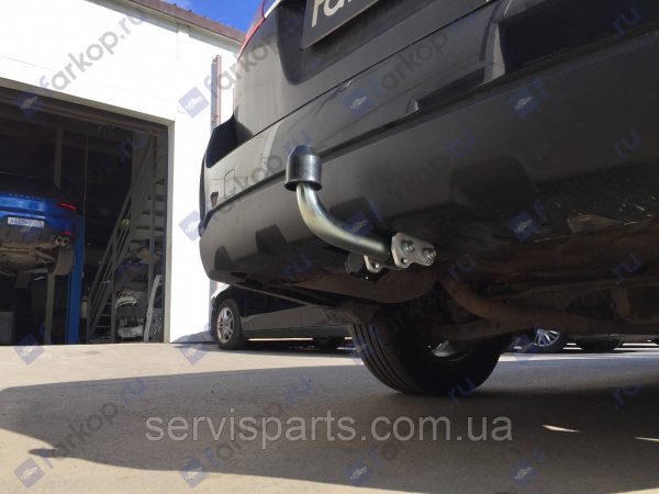 Оцинкований фаркоп на Subaru Legacy Outback 2009-2014 (Субару Аутбек) - Зображення 6
