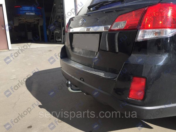 Оцинкований фаркоп на Subaru Legacy Outback 2009-2014 (Субару Аутбек) - Зображення 7