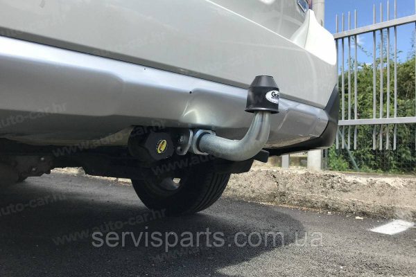 Оцинкований фаркоп на Subaru Outback 2014-2019 (Субару Аутбек) Швидкознімний автомат на ручці - Зображення 7