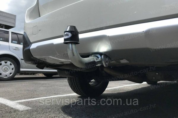 Оцинкований фаркоп на Subaru Outback 2014-2019 (Субару Аутбек) Швидкознімний автомат на ручці - Зображення 2