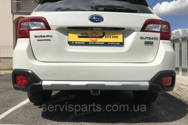 Оцинкований фаркоп на Subaru Outback 2014-2019 (Субару Аутбек) Швидкознімний автомат на ручці - Зображення 8
