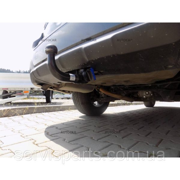 Швидкознімний фаркоп на Subaru Outback 2014-2019 на ключах - Зображення 2