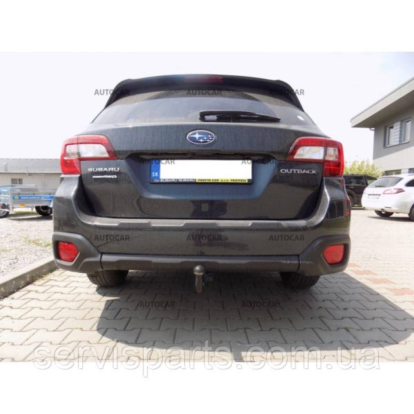 Швидкознімний фаркоп на Subaru Outback 2014-2019 на ключах - Зображення 3