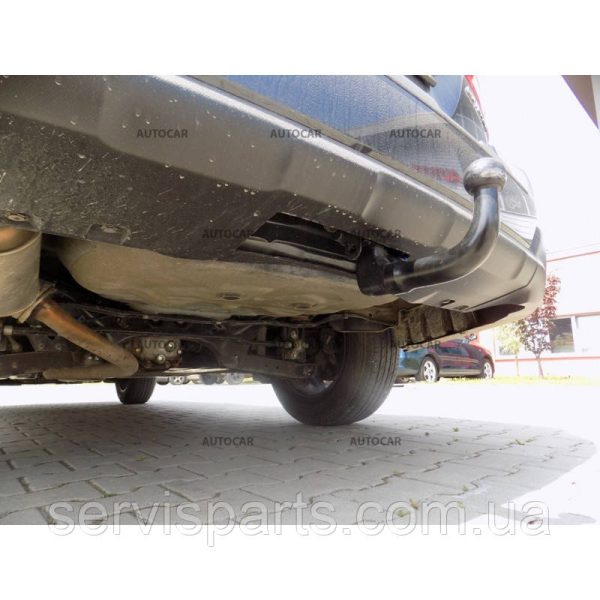 Швидкознімний фаркоп на Subaru Outback 2014-2019 на ключах - Зображення 4