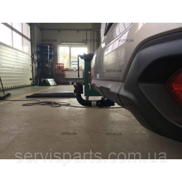 Швидкознімний фаркоп на Subaru Outback 2014-2019 на ключах - Зображення 8