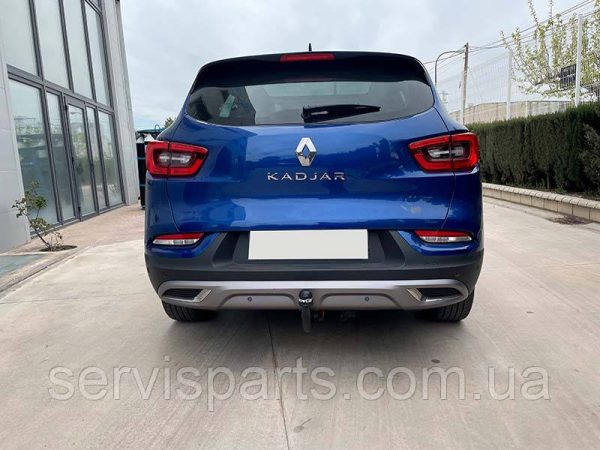 Швидкоз'ємний фаркоп на Renault Kadjar 2016 - на ключах (Рено Каджар) - Зображення 3