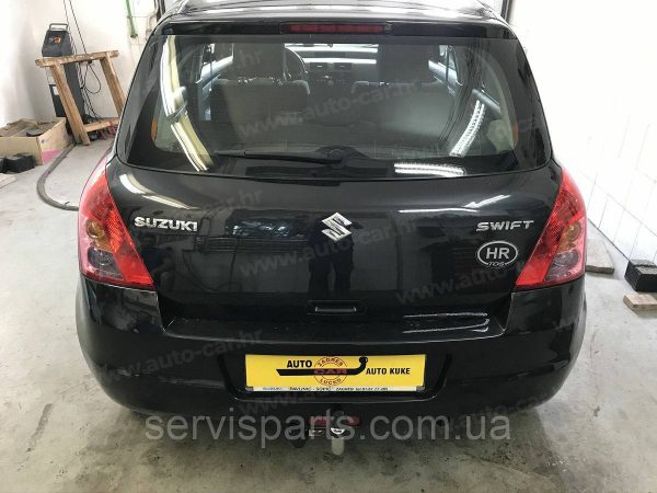 Оцинкований фаркоп на Suzuki Swift 2005-2010 (Сузукі Свіфт) - Зображення 2