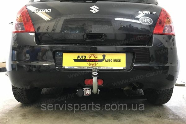 Оцинкований фаркоп на Suzuki Swift 2005-2010 (Сузукі Свіфт)