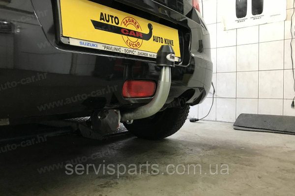 Оцинкований фаркоп на Suzuki Swift 2005-2010 (Сузукі Свіфт) - Зображення 3