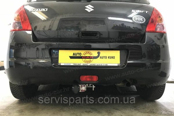 Оцинкований фаркоп на Suzuki Swift 2005-2010 (Сузукі Свіфт) - Зображення 6