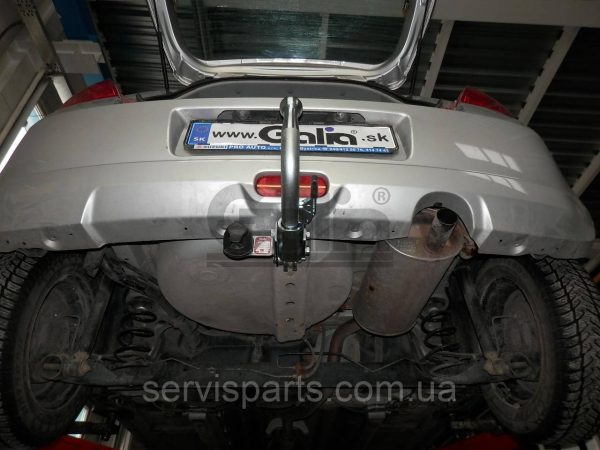 Оцинкований фаркоп на Suzuki Swift 2005-2010 (Сузукі Свіфт) Швидкознімний автомат на ручці - Зображення 2